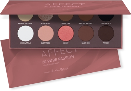 Affect Pressed Eyeshadow Palette paletka očných tieňov