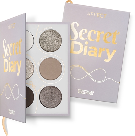 Affect Storyteller Colletion Secret Diary paletka očních stínů