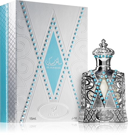 Afnan Silver Musk perfumed oil unisex