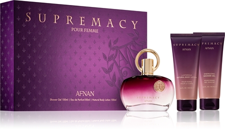 Afnan Supremacy Pour Femme Purple zestaw upominkowy dla kobiet