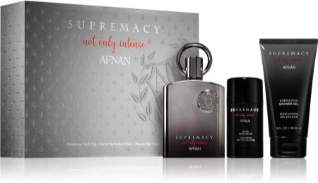 Afnan Supremacy Not Only Intense set cadou pentru bărbați