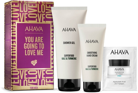 AHAVA You're Going To Love Me σετ δώρου (για πρόσωπο,χέρια και σώμα)