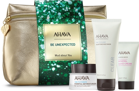 AHAVA Be Unexpected Mud About You coffret para corpo e rosto