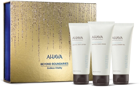 AHAVA Beyond Boundaries Endless Vitality gift set for the body