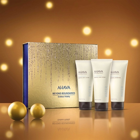 AHAVA Beyond Boundaries Endless Vitality gift set for the body