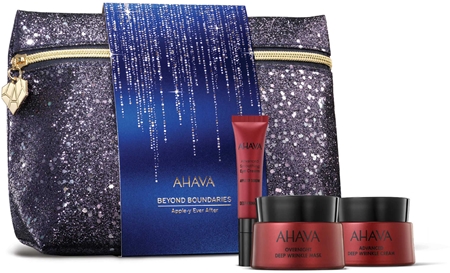 AHAVA Beyond Boundaries Apple-y Ever After coffret cadeau pour une protection anti-rides complète