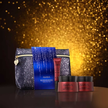 AHAVA Beyond Boundaries Apple-y Ever After coffret cadeau pour une protection anti-rides complète