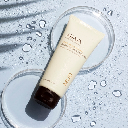 AHAVA Dead Sea Mud intenzivní krém na ruce pro suchou a citlivou pokožku