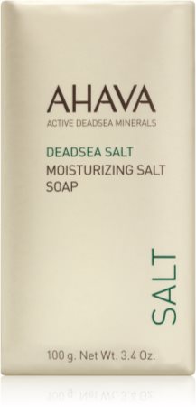 AHAVA Dead Sea Salt savon hydratant au sel de la Mer Morte