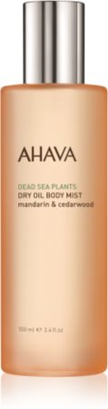 AHAVA Dead Sea Plants Mandarin & Cedarwood Kuiva Vartaloöljy Suihkeessa