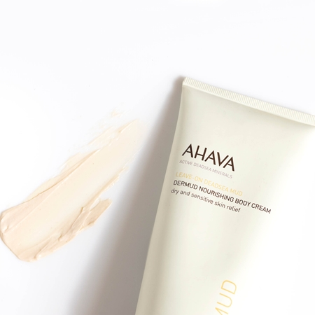 AHAVA Dead Sea Mud ravitseva vartalovoide kuivalle ja herkälle iholle