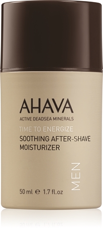 AHAVA Time To Energize Men creme hidratante e apaziguador after shave