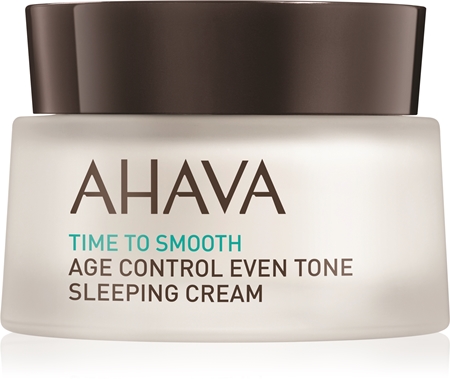 AHAVA Time To Smooth Valgustpeegeldav öökreem naha esimeste vananemismärkide vastu