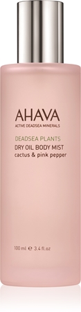 AHAVA Dead Sea Plants Cactus & Pink Pepper Ulei de corp uscat Spray