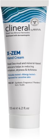 AHAVA Clineral X-ZEM crème intense mains anti-irritations et anti-grattage