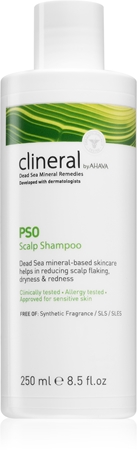 AHAVA Clineral PSO soothing shampoo for dry and itchy scalp