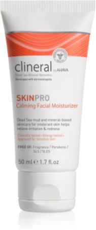 AHAVA Clineral SKINPRO creme hidratante e apaziguador para pele sensível e intolerante
