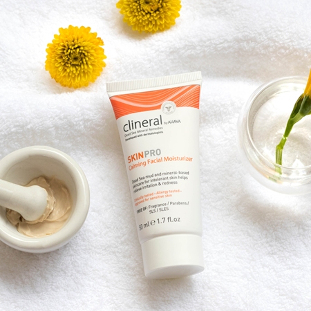 AHAVA Clineral SKINPRO hydratisierende und beruhigende Creme für empfindliche und intolerante Haut