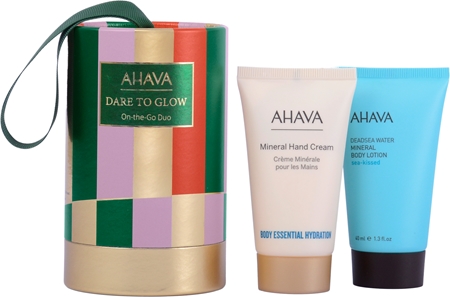 AHAVA Dare to Glow On-the-Go Duo Gift Set for hands