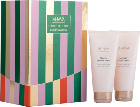 AHAVA Dare to Glow Smooth Moves Duo Geschenkset zum nähren und Feuchtigkeit spenden