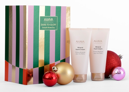 AHAVA Dare to Glow Smooth Moves Duo Geschenkset zum nähren und Feuchtigkeit spenden