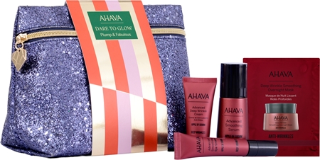 AHAVA Dare to Glow Plump & Fabulous Gift Set for skin rejuvenation