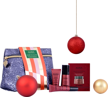 AHAVA Dare to Glow Plump & Fabulous Gift Set for skin rejuvenation