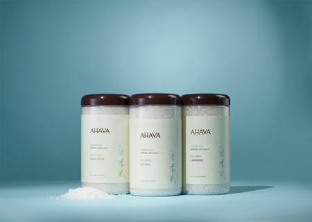 AHAVA Dead Sea Salt Soothing Eucalyptus Mineral Dead Sea Salt Bath