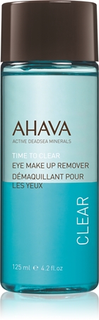 AHAVA Time To Clear démaquillant yeux waterproof pour yeux sensibles