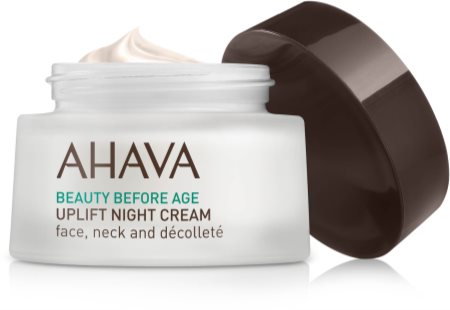 AHAVA Beauty Before Age Straffende Lifting-Nachtcreme für Gesicht, Hals und Dekolleté