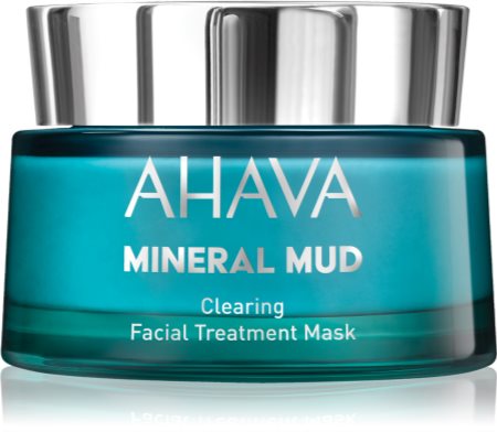 AHAVA Mineral Mud tisztító iszappakolás zsíros és problémás bőrre