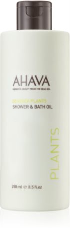 AHAVA Dead Sea Plants олійка для душу та ванни має заспокійливі властивості