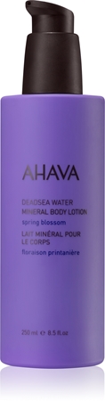 AHAVA Dead Sea Water Spring Blossom latte minerale corpo