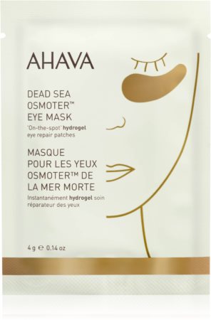 AHAVA Dead Sea Osmoter Silma hüdrogeelmask sära andmiseks ja niisutamiseks