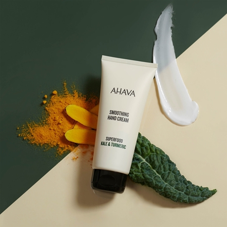 AHAVA Superfood Kale & Turmeric krema za zaglađivanje za ruke