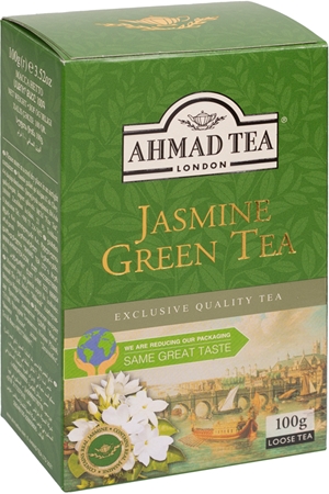 Ahmad Tea Jasmine Green Tea zelený čaj s květy jasmínu