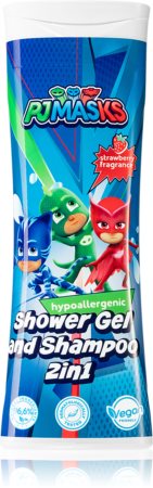 Air Val PJ Masks Shower gel & Shampoo šampon a sprchový gel 2 v 1 pro děti