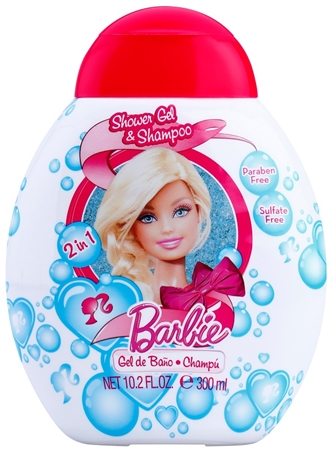 Air Val Barbie gel de ducha para niños 300 ml