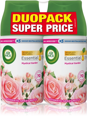 Air Wick Freshmatic Mystical Garden désodorisant recharge avec parfums
