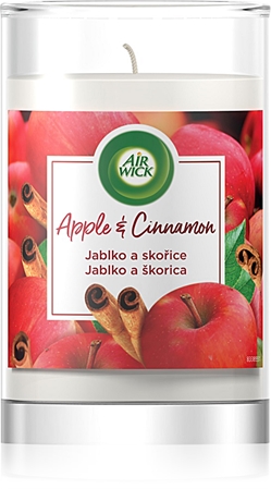 Air Wick Apple & Cinnamon vonná sviečka
