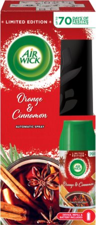 Air Wick Freshmatic Magic Winter Orange & Cinnamon osvježivač zraka