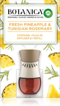 Air Wick Botanica Fresh Pineapple & Tunisian Rosemary recharge de diffuseur  électrique