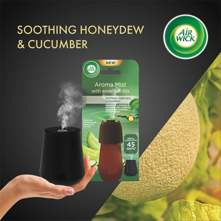 Air Wick Aroma Mist Soothing Honeydew & Cucumber náplň do aróma difuzérov