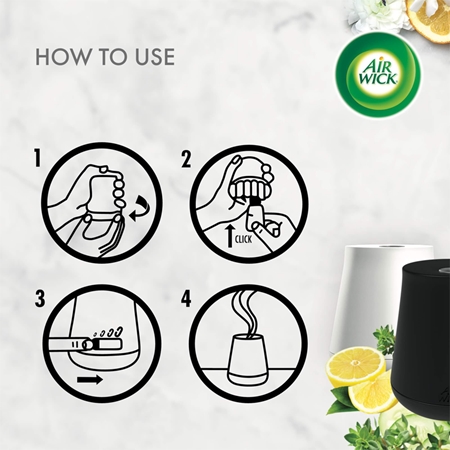 Air Wick Aroma Mist Soothing Honeydew & Cucumber náplň do aróma difuzérov