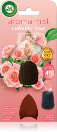 Air Wick Aroma Mist Calming Rose diffusore di aromi con ricarica + batteria