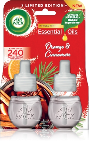 Air Wick Electric Magic Winter Orange & Cinnamon punjenje za električni difuzor duo