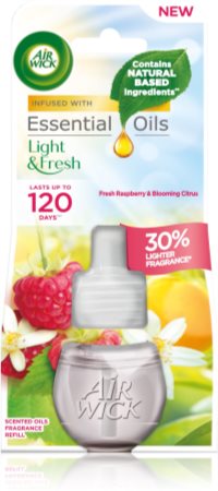 Air Wick Light & Fresh Fresh Raspberry & Blooming Citrus ricarica per  diffusori di aromi
