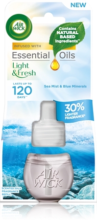 Air Wick Light & Fresh Sea Mist & Blue Minerals ricarica per diffusori di aromi