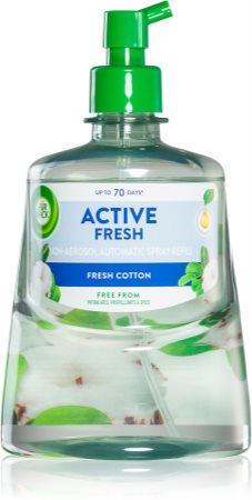 Air Wick Wick Fresh Cotton Active Fresh Bathroom Air Freshener