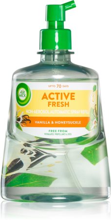 Air Wick Active Fresh Vanilla & Honeysuckle air freshener Refill
